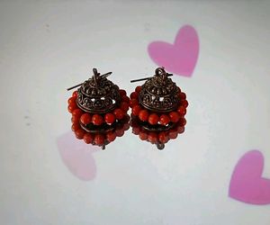 Traditional Oxidized Jhumka Earrings 😍✨️