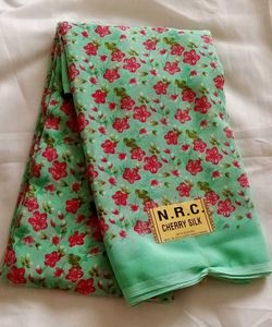 Floral Print Saree New