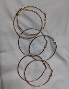 Yellow Chimes Hoop Earrings