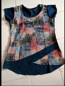 Navy Blue Top