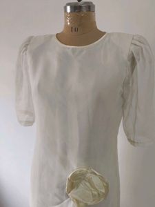 Vintage Inspired Cream Dress