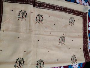 Elegant Embroidered Saree