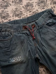 DENIM JOGGERS