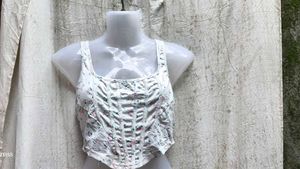 8277. Floral Corset Top