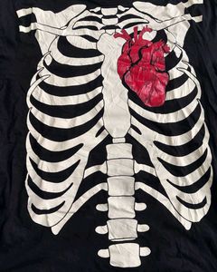 SKELETON GLOW IN PRINT T-SHIRT