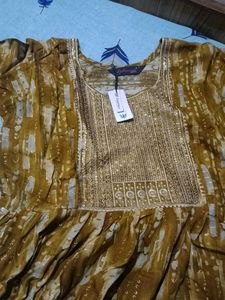 Fashionable *Mustard* Kurti