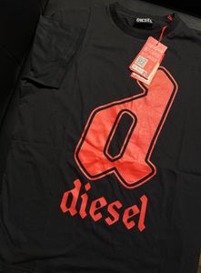 Diesel Black Graphic Tee