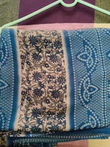 Floral Print Saree