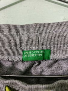 Benetton Grey Joggers