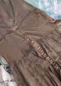 Stylish Olive Green Top