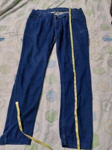 Dark Blue Denim Jeans