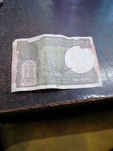 Vintage 1 Rupee Note
