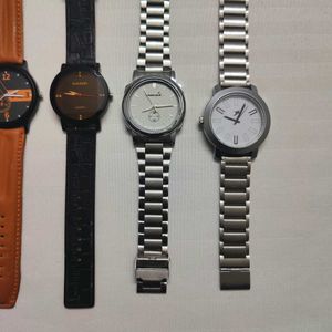 5 Stylish Watch Bundle Combo