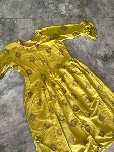Ethnic Yellow Dress