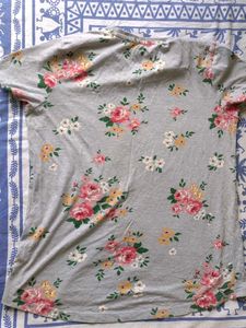Floral Print Tee