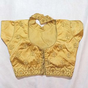 Gold Embroidered Blouse