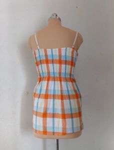 Plaid Mini Dress