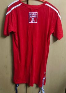 Red Graphic Tee