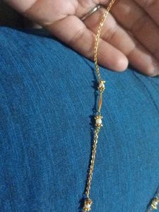 Pair Of Plated Chains +1 Pendent