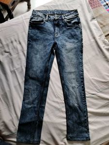 Acid Wash Denim Jeans