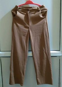 Brown Casual Pants