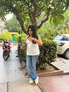 White Lace Top