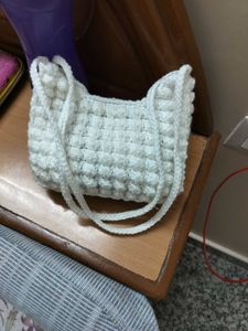 Crochet Popcorn Bag