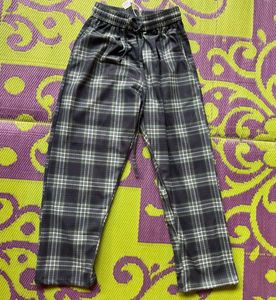 Plaid Casual Pants