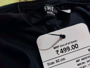 Stylish Black Crop Top