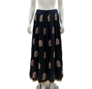 Floral Print Ethnic Skirt