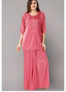 PRICE DROP!!Satin Dhoti Kurta Nightdress
