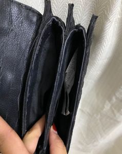 Zara Black Polka Sling Bag