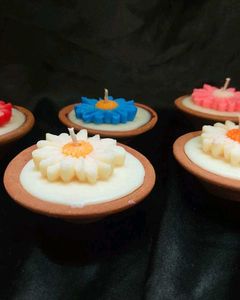 5 Pcs Flavor diya Candle 🌸