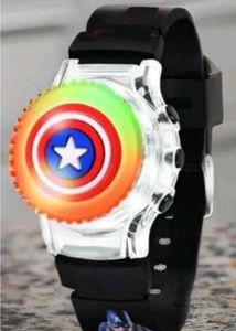 Superhero Kids LED Projector Watches – Batman, Spi