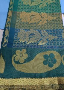 Elegant Green Saree