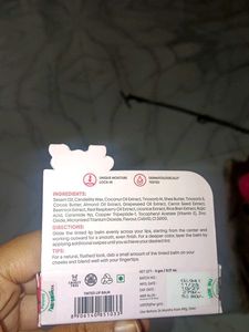 Aravi Organic Beetroot Lip Balm