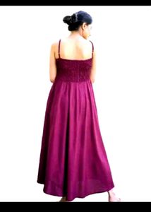 Burgundy Maxi Dress