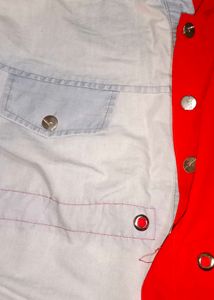 Two Colored Fashionable  Top