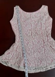 Pretty Pink lace top