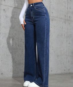 High Waisted Wide Leg Jeans