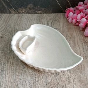 Snacks Serving Plate With Joint Katori