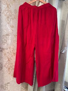 Brand New Trendy Tie- Knot High Waist Palazzo Pant
