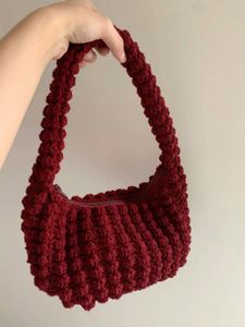 Crochet Hobo Bag