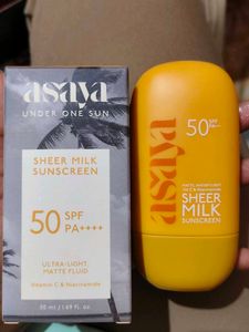 Sheer Milk Sunscreen Spf 50+