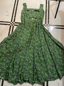 Full Flare Beautiful Anarkali Dress