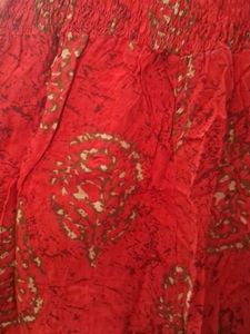 Red Floral Sundress
