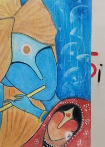 RADHA KRISHANA PAINTING
