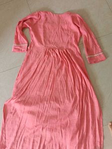 Peach Colour Kurta