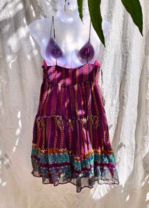 boho mini dress