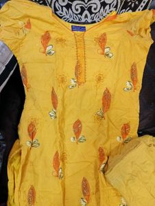 Yellow Kurta Set